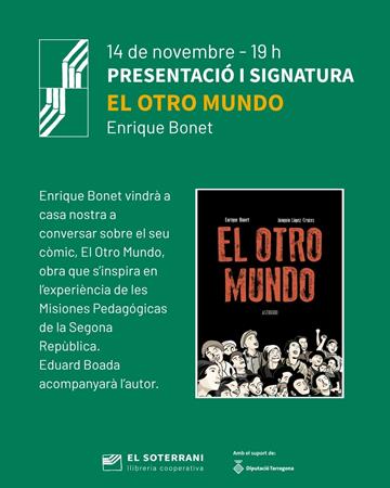 Presentació i signatura del llibre El Otro Mundo | 