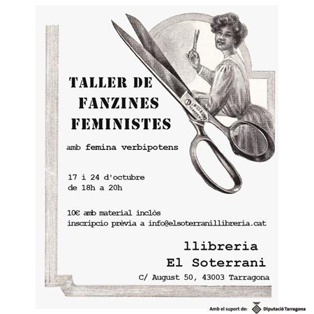 Taller de fanzines feministes amb femina verbipotens | 