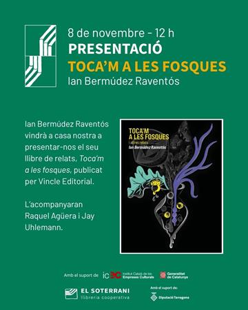 Presentació del llibre Toca'm A Les Fosques | 