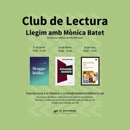 Club de lectura Llegim amb Mònica Batet | 