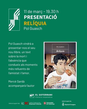 Presentació del llibre Relíquia | 