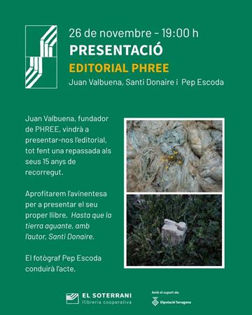 Presentació de l'editorial PHREE | 