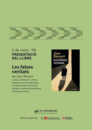 Presentació del llibre Les Falses Veritats | 