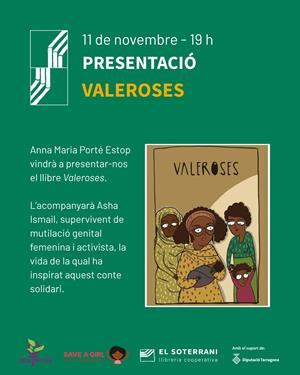 Presentació del llibre Valeroses | 