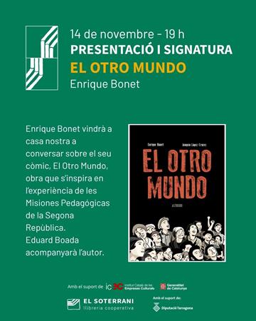 Presentació i signatura del llibre El Otro Mundo | 
