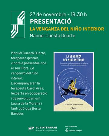 Presentació del llibre La Venganza del Niño Interior | 