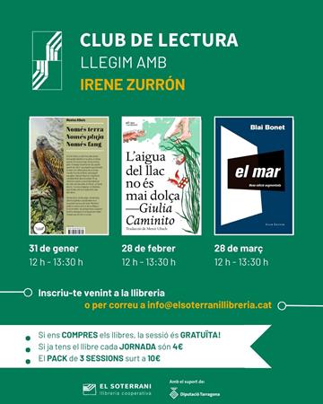 Club de lectura Llegim amb Irene Zurrón | 