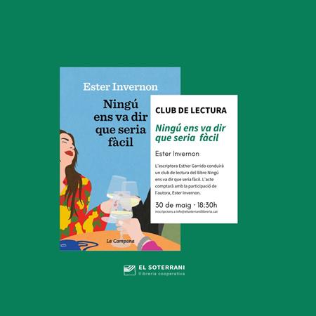 Club de lectura de Ningú Ens Va Dir Que Seria Fàcil | 