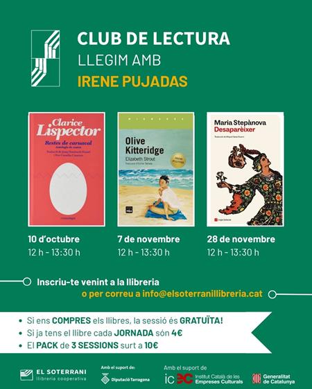 Club de lectura Llegim amb Irene Pujadas | 