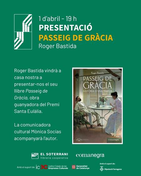 Presentació del llibre Passeig de Gràcia | 