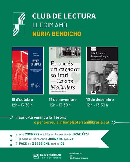 Club de Lectura Llegim amb Núria Bendicho | 