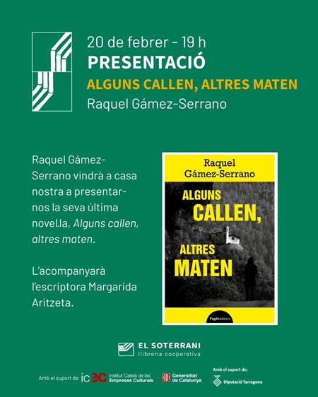 Presentació del llibre Alguns callen, altres maten | 