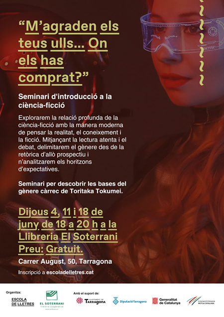Seminari de l'Escola de Lletres M'agraden els teus ulls, on els has comprat? | 