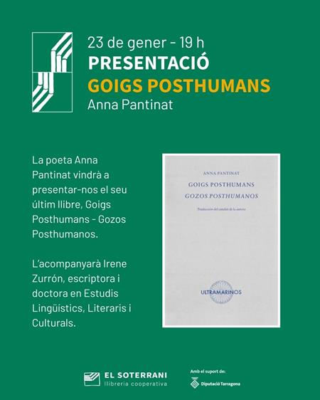 Presentació del llibre Goigs Posthumans - Gozos Posthumanos | 