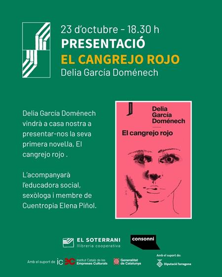 Presentació del llibre El cangrejo rojo | 