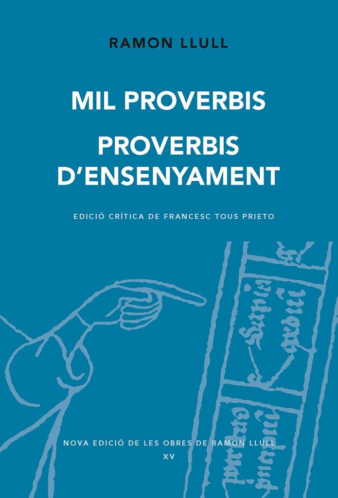 Mil proverbis. Proverbis d'ensenyament | 9788498839951 | Llull, Ramon