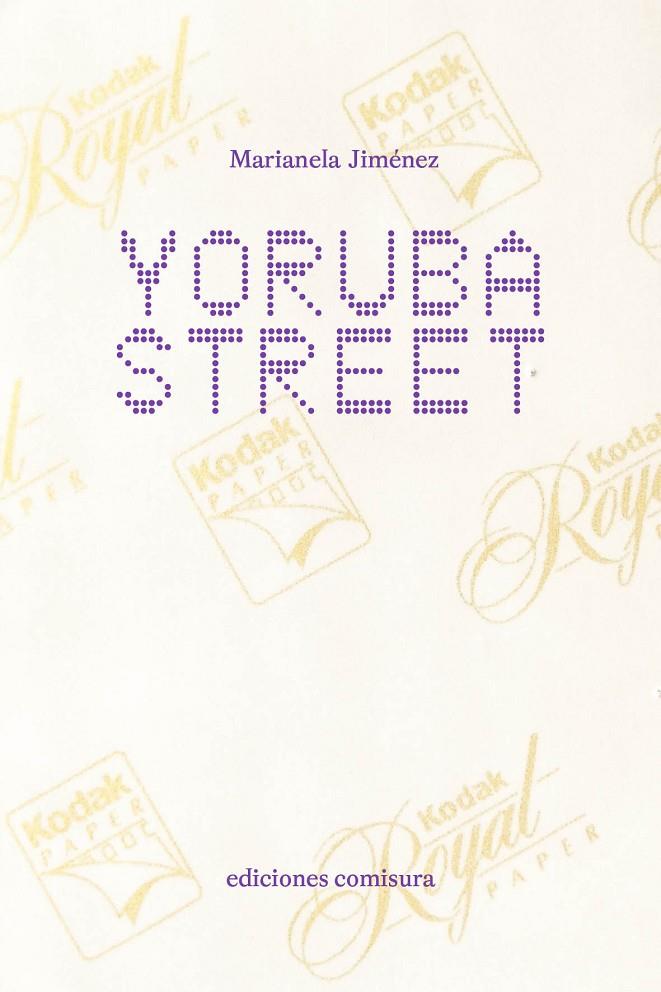 YORUBA STREET | 9788409877195 | Jiménez, Marianela