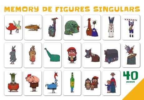 Memory de Figures Singulars | 9788419747471 | Juanolo