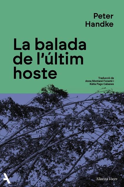Balada de l'últim hoste, la | 9791370092900 | Handke, Peter