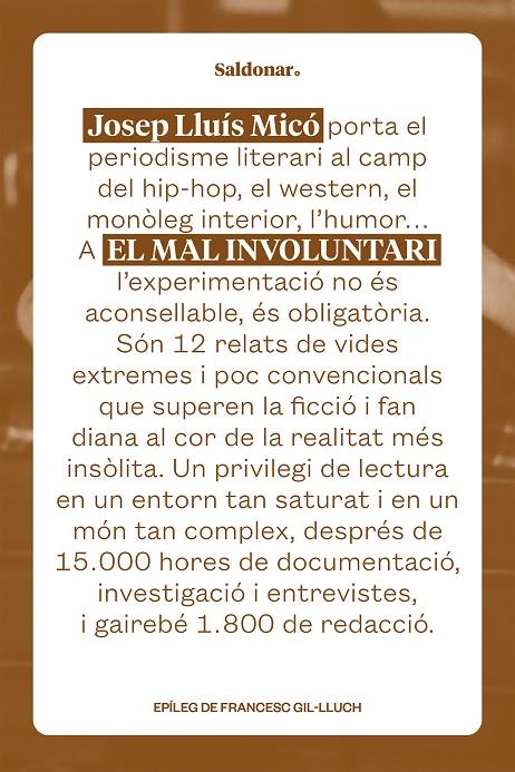 Mal involuntari, el | 9788419571724 | Micó, Josep Lluís