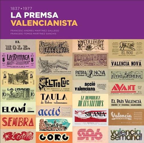 Premsa valencianista, la (1837-1977) | 9788413023069 | Martínez Gallego, Frances-Andreu/Martínez Sanchis, Francesc-Tomàs