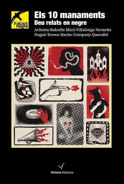 10 manaments, els. Deu relats en negre | 9791399031454 | Diversos autors