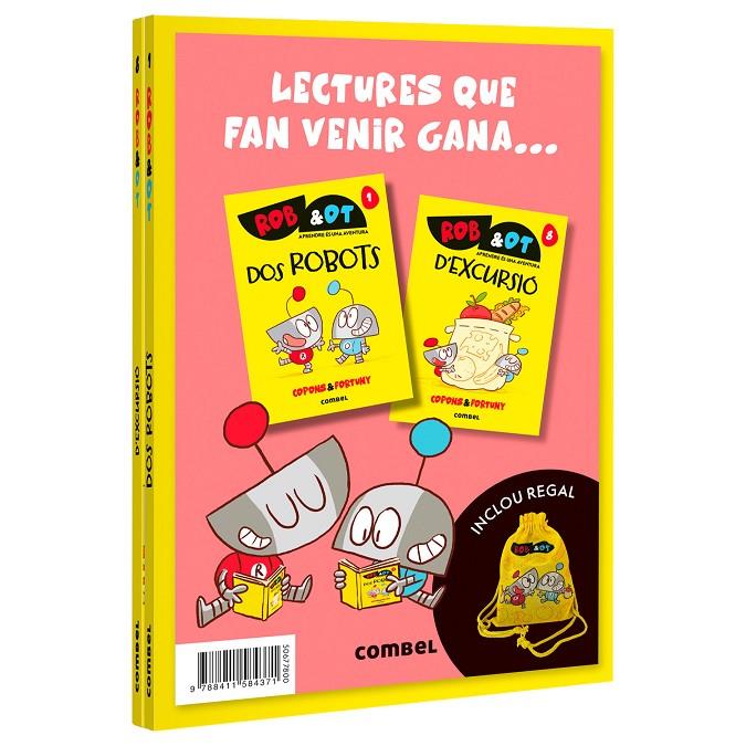 pack Rob&Ot (1 i 8). Tornada a l'escola | 9788411584371 | Copons Ramon, Jaume/Copons Ramon, Jaume