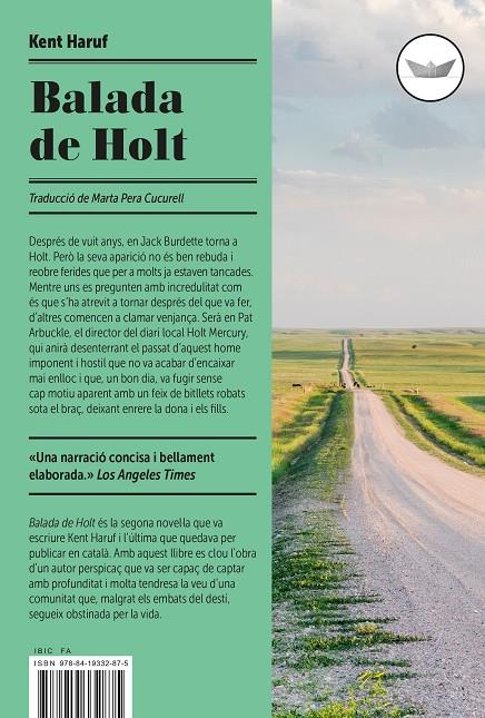 Balada de Holt, la | 9788419332875 | Haruf, Kent