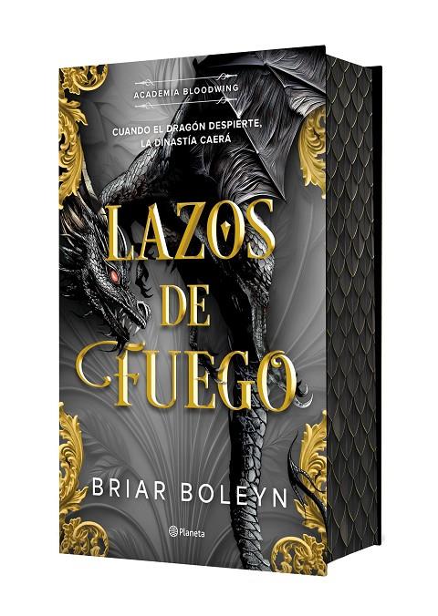 Lazos de fuego (Academia Bloodwing 2) Edición especial con cantos tintados | 9788408327271 | Boleyn, Briar