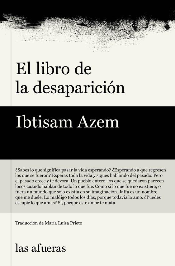 Libro de la desaparición, el | 9791399131123 | Azem, Ibtisam