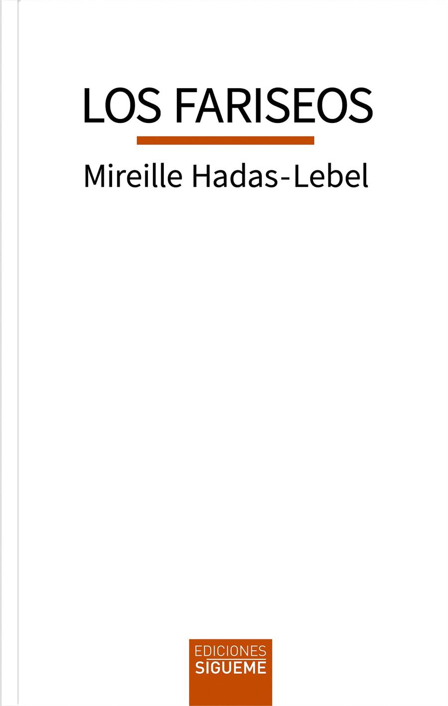 Fariseos, los | 9788430122875 | Hadas-Lebel, Mireille
