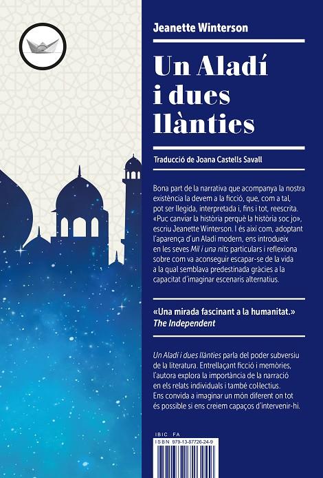 Aladí i dues llànties, Un | 9791387726249 | Winterson, Jeanette