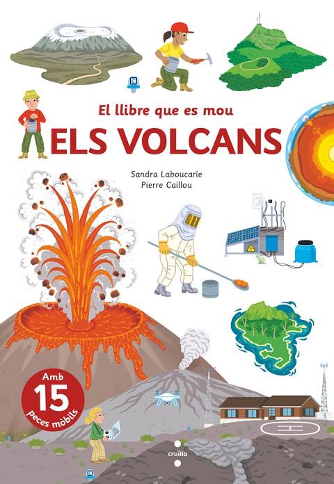 Volcans (El llibre que es mou) | 9788466150316 | Laboucarie, Sandra