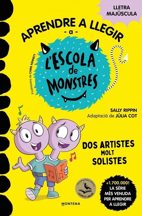 Dos artistes molt solistes (Aprendre a llegir a l'Escola de Monstres 24) | 9791387724191 | Rippin, Sally
