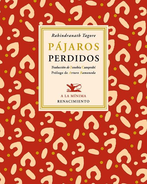 Pájaros perdidos | 9788484726388 | Tagore, Rabindranath