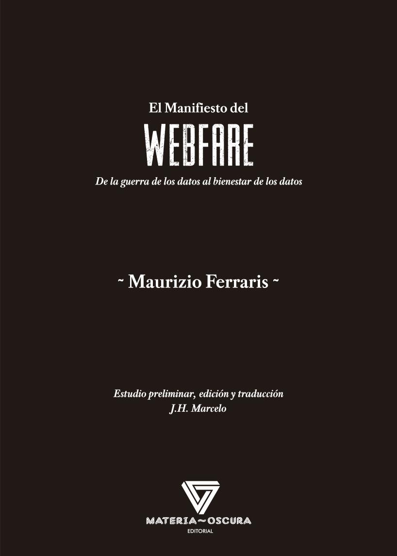 WEBFARE | 9788412703450 | Ferraris, Maurizio