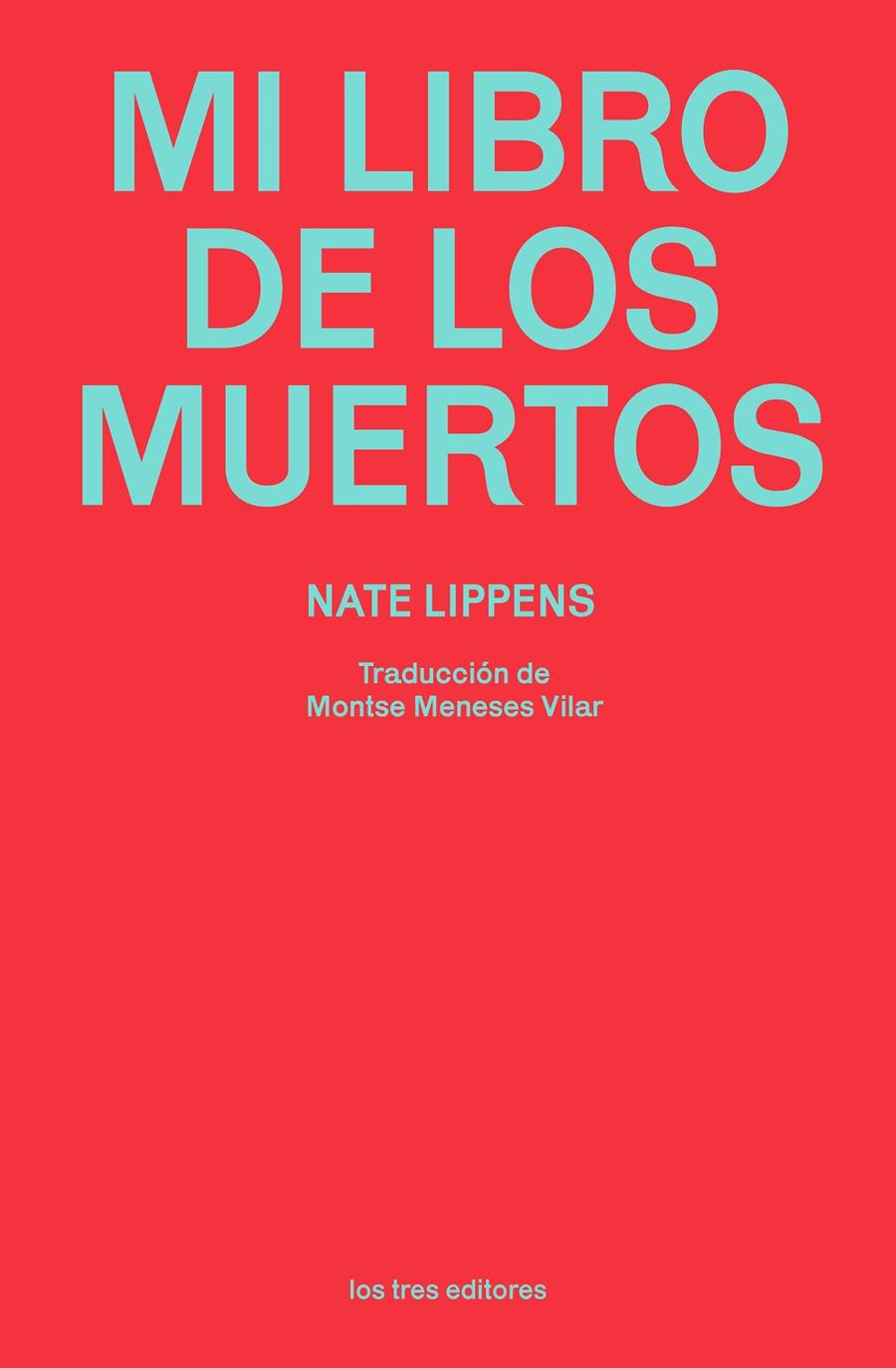 Mi libro de los muertos | 9791399050813 | Lippens, Nate