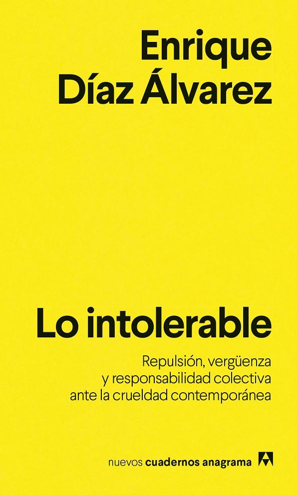 Intolerable, lo | 9788433949318 | Díaz Álvarez, Enrique