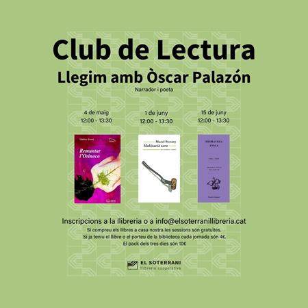 Club de lectura Llegim amb Òscar Palazón | 