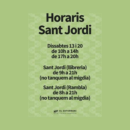 Horaris de Sant Jordi! | 