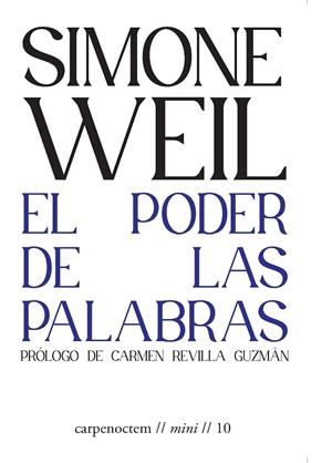 Poder de las palabras, el | 9788412615449 | Weil, Simone