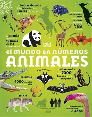 Mundo en números, el. Animales | 9780241702994 | DK