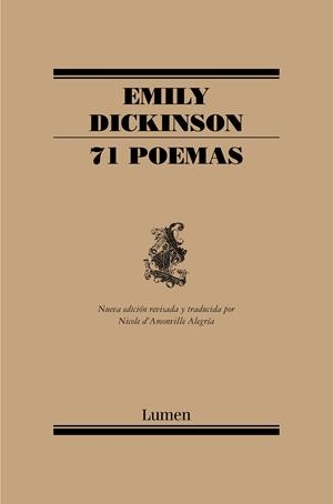 71 poemas (Nova edició revisada) | 9788426426956 | Dickinson, Emily