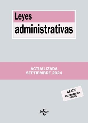 Leyes administrativas | 9788430991075 | Editorial Tecnos
