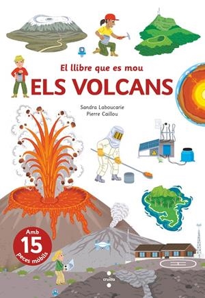 Volcans (El llibre que es mou) | 9788466150316 | Laboucarie, Sandra