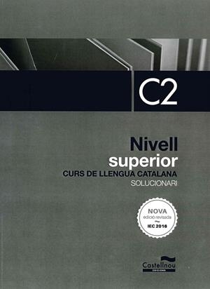 Solucionari Nivell C2 (Nova edició 2024) | 9788418523199 | Alcover, Rosa/Fernández, Montse/Mas, Mariona/Cercós, Sergi
