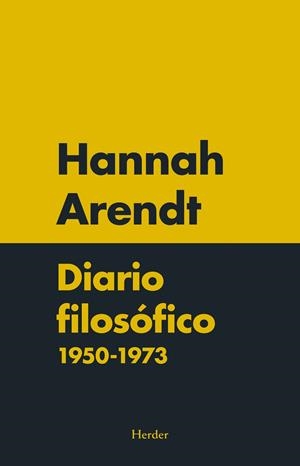 Diario filosófico 1950-1973 | 9788425440823 | Arendt, Hannah