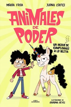 Un deseo de cumpleaños a lo bestia (Animales de poder 1) | 9788410190870 | Frisa, María/Cortés, Juana