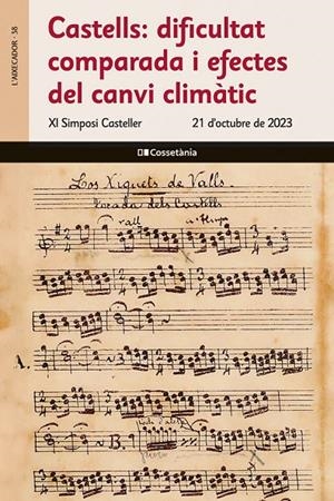 Castells: dificultat comparada i efectes del canvi climàtic | 9788413563954 | AA.VV