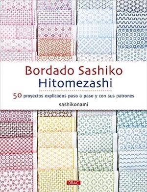 Bordado sashiko hitomezashi | 9788498747720 | sashikonami